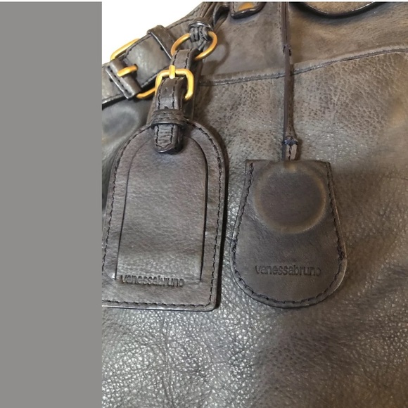 Vanessa Bruno Lune Leather Satchel Crossbody - Picture 2 of 11